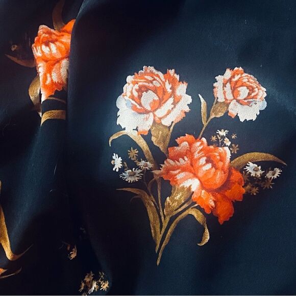 Moon River Floral Kimono Open Dress - Picture 12 of 12